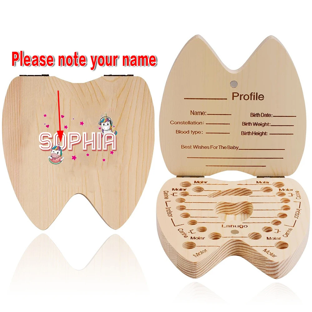 Customized Name Wooden Lost Tooth Box Teeth Saver Organizer Memory Storage Case Durable Umbilical Cord Holder Keepsake Box DIY
Customized Name Wooden Lost Tooth Box Teeth Saver Organizer Memory Storage Case Durable Umbilical Cord Holder Keepsake Box DIY