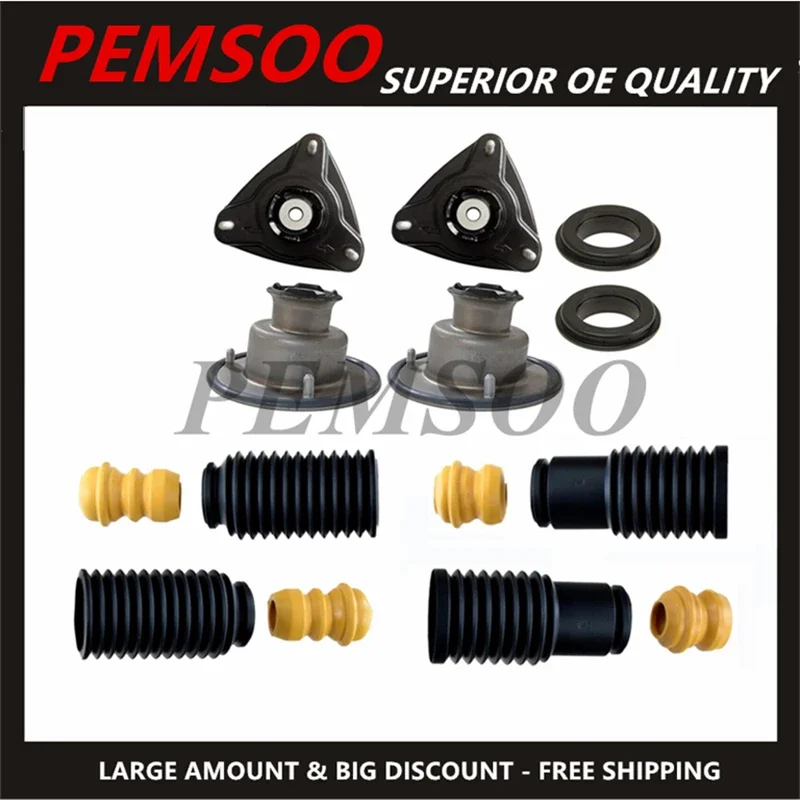 Set of 14pcs Front & Rear Strut Mounts Bearing Mounting Kit L+R for Porsche 986 Boxster 98633330101 98633350501 98733305900
Set of 14pcs Front & Rear Strut Mounts Bearing Mounting Kit L+R for Porsche 986 Boxster 98633330101 98633350501 98733305900