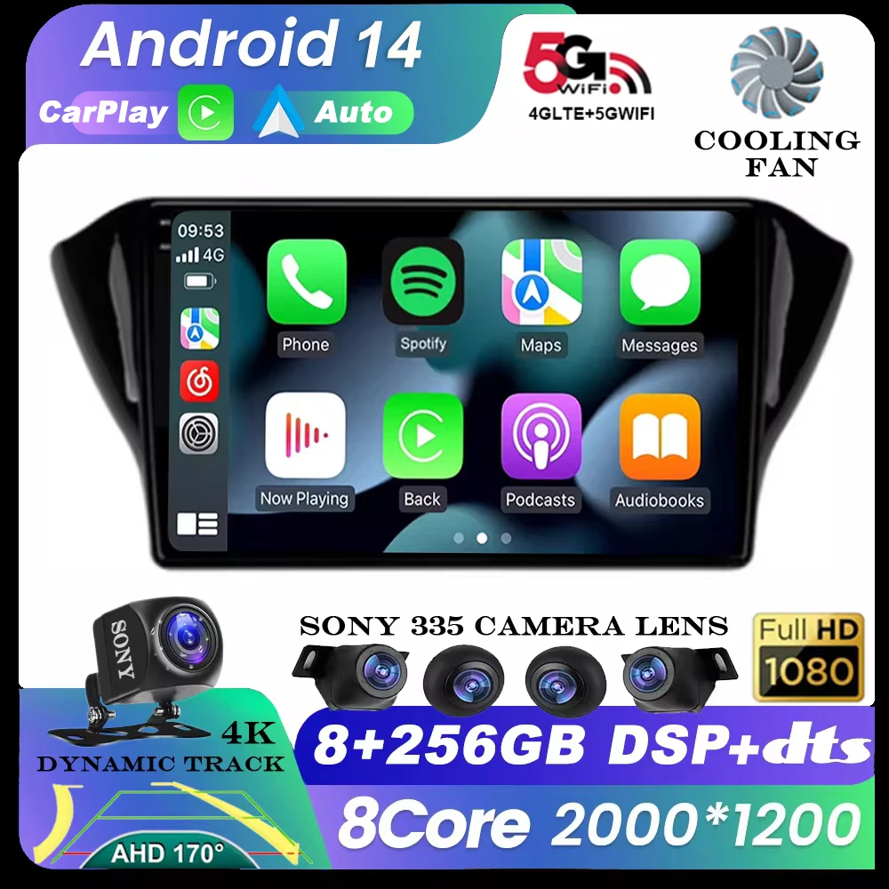 Android 14 For Geely GS 2016 - 2020 Emgrand EC7 1 2018 - 2020 Car Radio Multimedia Video Player Navigation Stereo GPS WIFI+4G BT
Android 14 For Geely GS 2016 - 2020 Emgrand EC7 1 2018 - 2020 Car Radio Multimedia Video Player Navigation Stereo GPS WIFI+4G BT