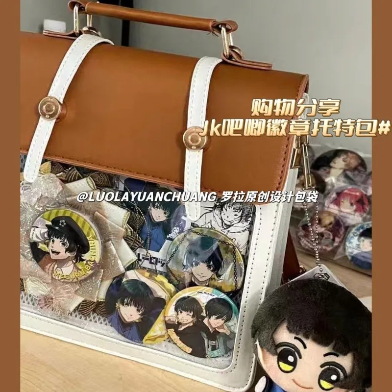 Fashion Cute Ita Backpack New JK Shoulder Lolita Messenger Crossbody Bag Girls Transparent DIY Display Handbag Y2K Mini Knapsack
Fashion Cute Ita Backpack New JK Shoulder Lolita Messenger Crossbody Bag Girls Transparent DIY Display Handbag Y2K Mini Knapsack
