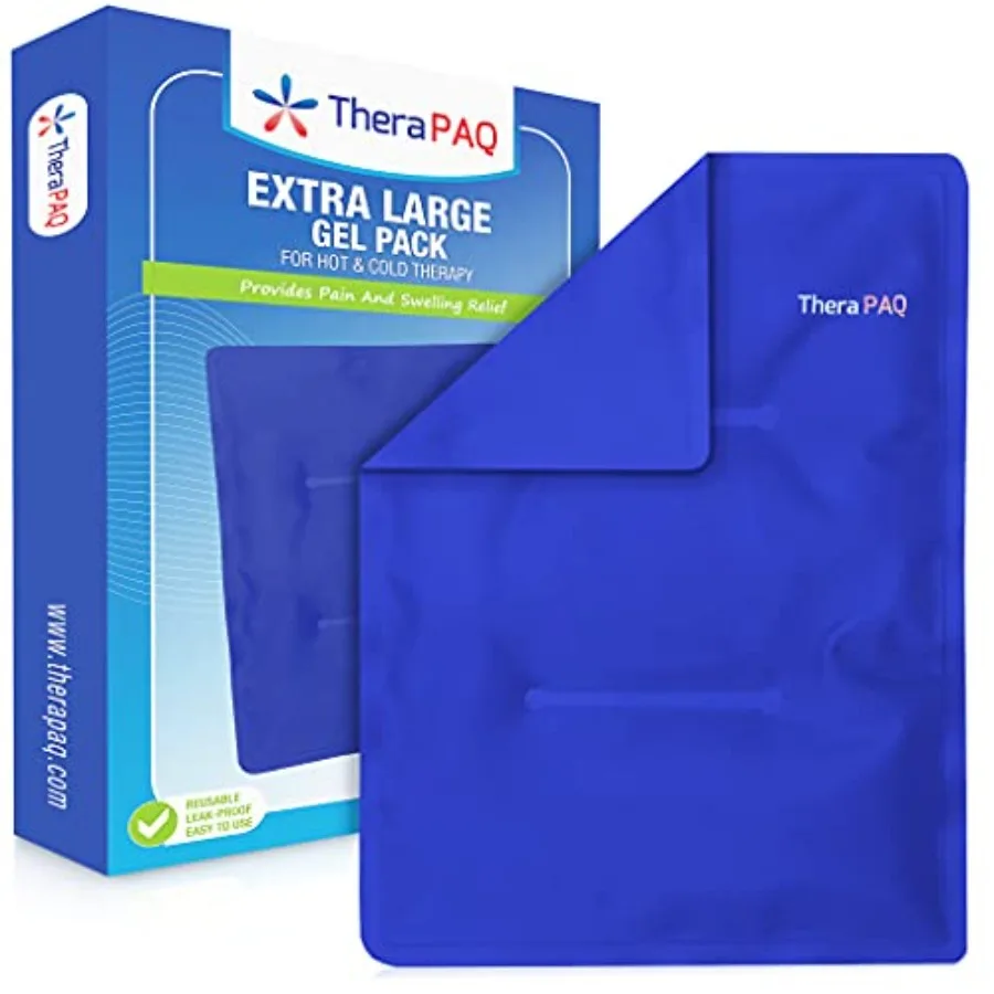 Gel Soft Flexible Ice Packs, Large Reusable, Cold Compress and Cooling Gel Pad for Knee, Back, Shoulder Pain Relief Soft Cold C
Gel Soft Flexible Ice Packs, Large Reusable, Cold Compress and Cooling Gel Pad for Knee, Back, Shoulder Pain Relief Soft Cold C