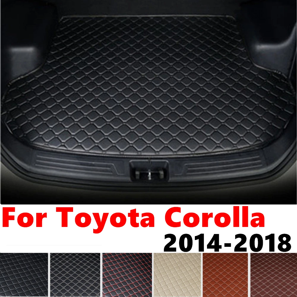 Коврик для багажника автомобиля для Toyota Corolla 2018 2017 2016-2014, задний коврик для груза, защитный ковер, аксессуары для интерьера, поднос для багажника, коврик для багажа
Коврик для багажника автомобиля для Toyota Corolla 2018 2017 2016-2014, задний коврик для груза, защитный ковер, аксессуары для интерьера, поднос для багажника, коврик для багажа