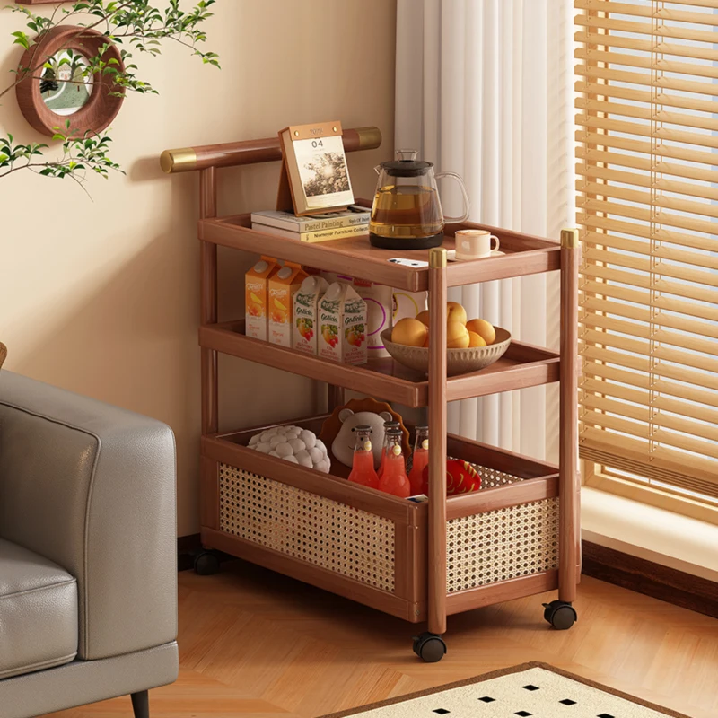 Vintage Mid-Century Modern Portable Tea Trolley Cart Rolling Snack Caddy with Handle Mobile Kitchen Table Storage Organizer
Vintage Mid-Century Modern Portable Tea Trolley Cart Rolling Snack Caddy with Handle Mobile Kitchen Table Storage Organizer