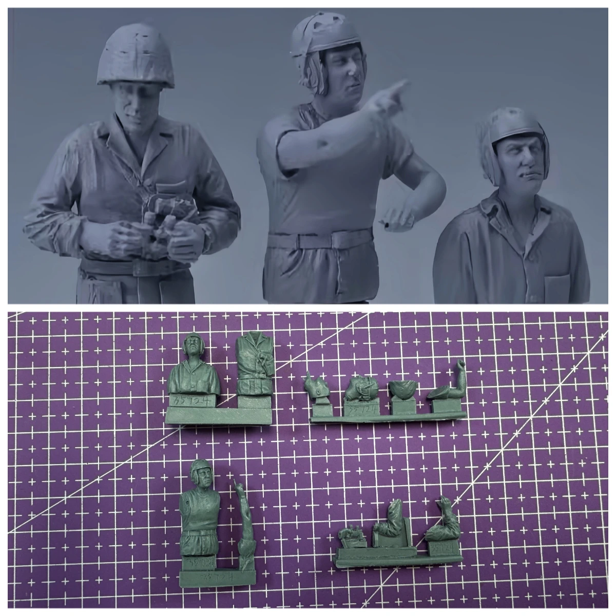 1/35 Casting Resin Model Assembly Kit, GK, US Member Group, Unpainted
1/35 Casting Resin Model Assembly Kit, GK, US Member Group, Unpainted