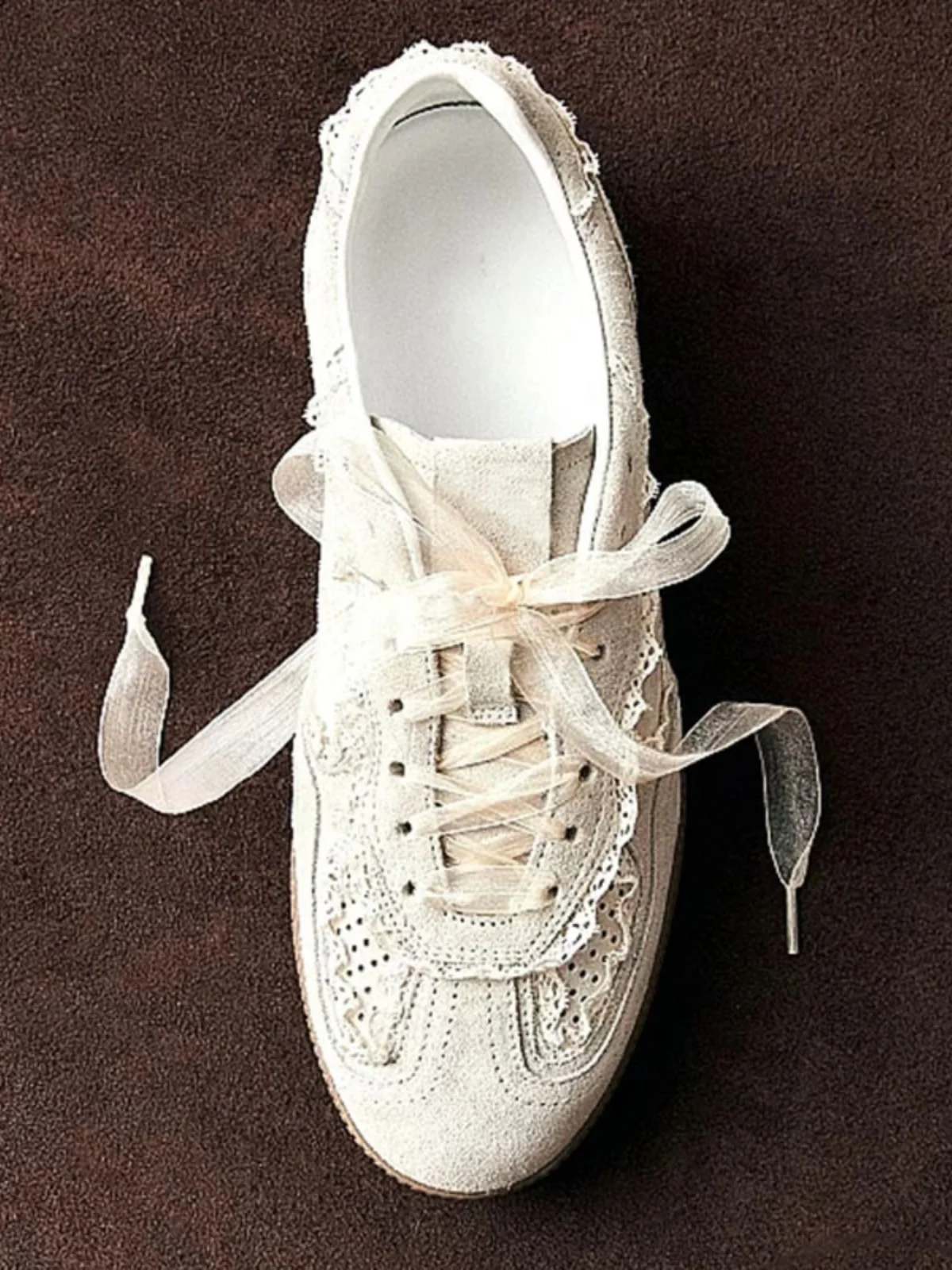 Retro Lace Dequn oes Color Blo Spor Casual Flat Bot Faionable Low Cut Breathable Women's Sneakers All Season Wear
Retro Lace Dequn oes Color Blo Spor Casual Flat Bot Faionable Low Cut Breathable Women's Sneakers All Season Wear