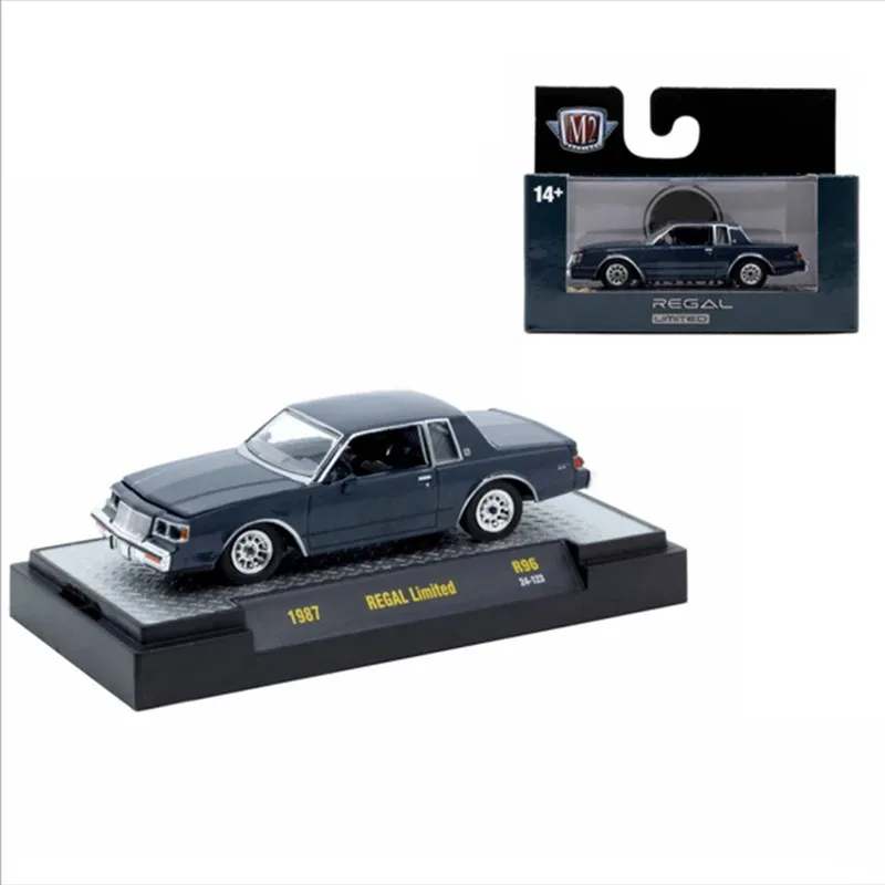 Модель автомобиля M2 Machines 1/64, 1987 REGAL, лимитированная серия, из сплава, статическая, для коллекции, декоративная, праздничный подарок, игрушка
Модель автомобиля M2 Machines 1/64, 1987 REGAL, лимитированная серия, из сплава, статическая, для коллекции, декоративная, праздничный подарок, игрушка