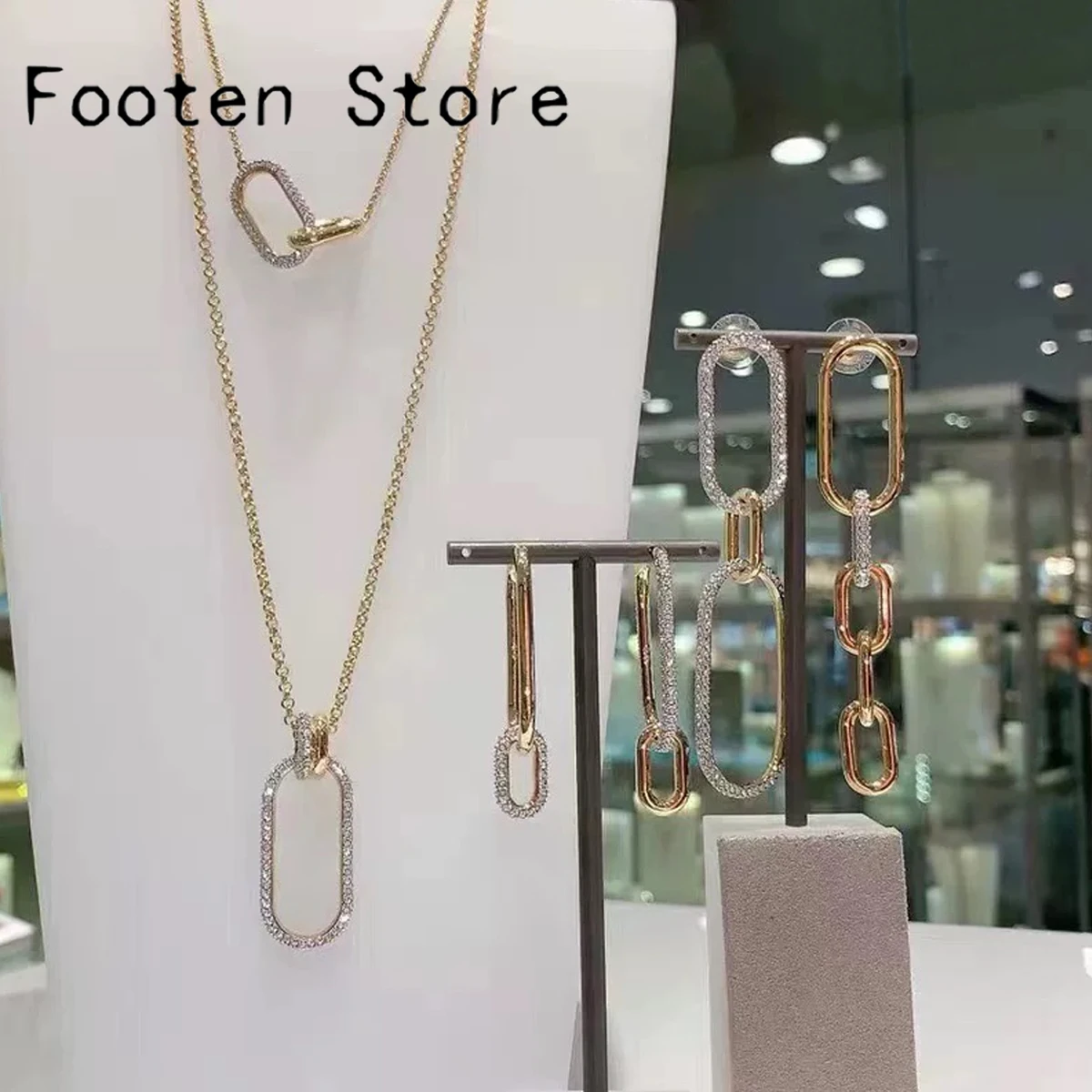 2025 New Trend Fine Jewelry Sets Charming Silver Gold Round Crystal Fashion Necklace Bracelet Earrings Romantic Gift for Women
2025 New Trend Fine Jewelry Sets Charming Silver Gold Round Crystal Fashion Necklace Bracelet Earrings Romantic Gift for Women