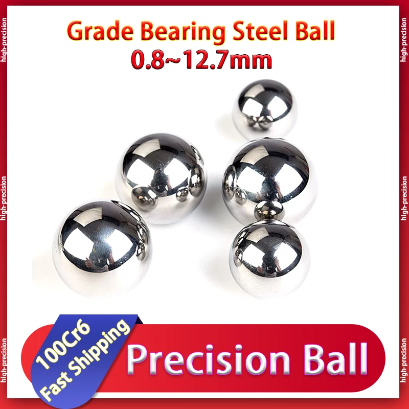 100cr6 Stainless Balls Slingshot Ammunition Roller Ball 0.8/1/2/3/4/5/6/7/8/9~12.7mm G5 High Precision Solid Bearing Steel Ball
100cr6 Stainless Balls Slingshot Ammunition Roller Ball 0.8/1/2/3/4/5/6/7/8/9~12.7mm G5 High Precision Solid Bearing Steel Ball