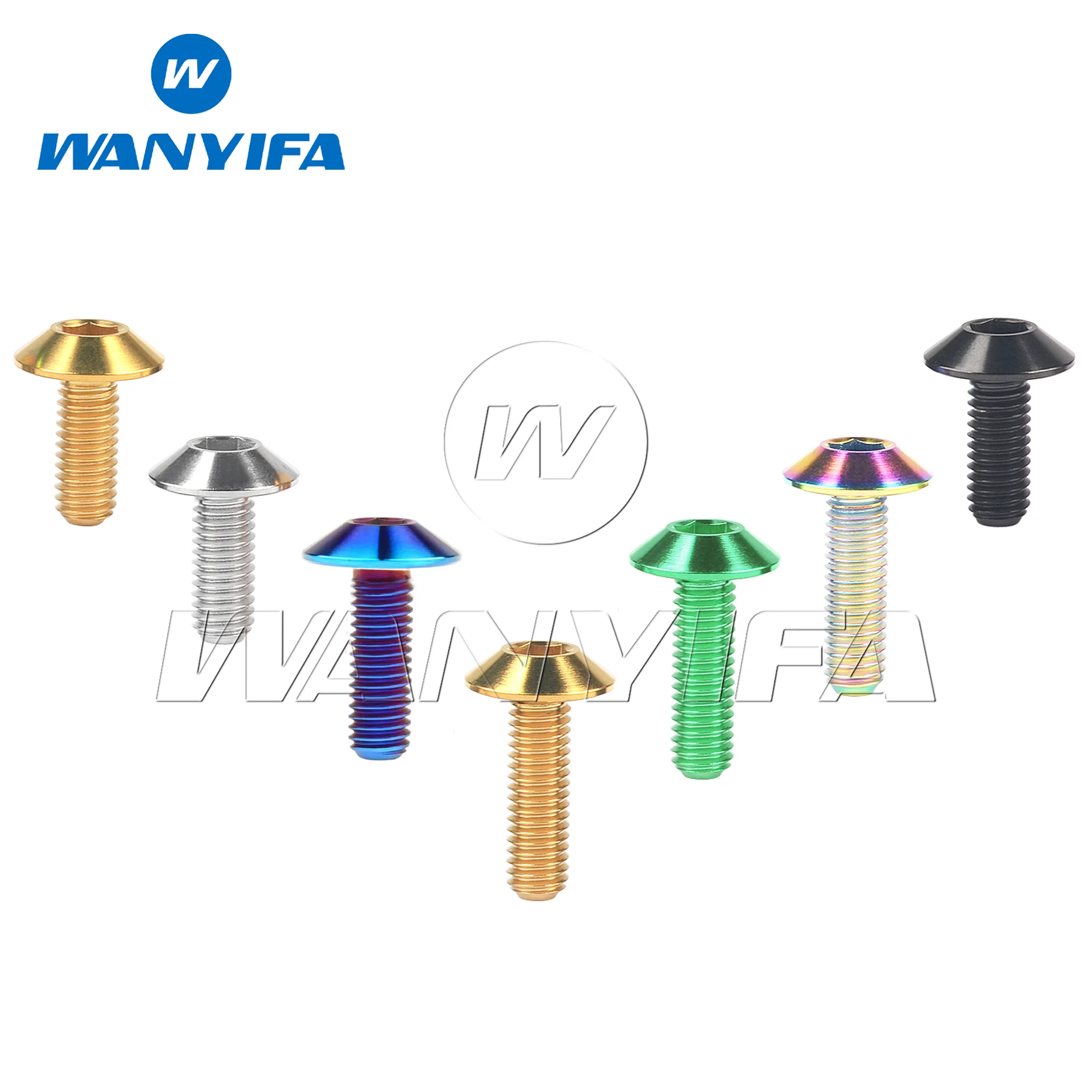 Wanyifa Titanium Bolts M6 M8 Hex Head Screws 12-35mm Lengths, Ideal for Motorcycle and Bike Fastening
Wanyifa Titanium Bolts M6 M8 Hex Head Screws 12-35mm Lengths, Ideal for Motorcycle and Bike Fastening