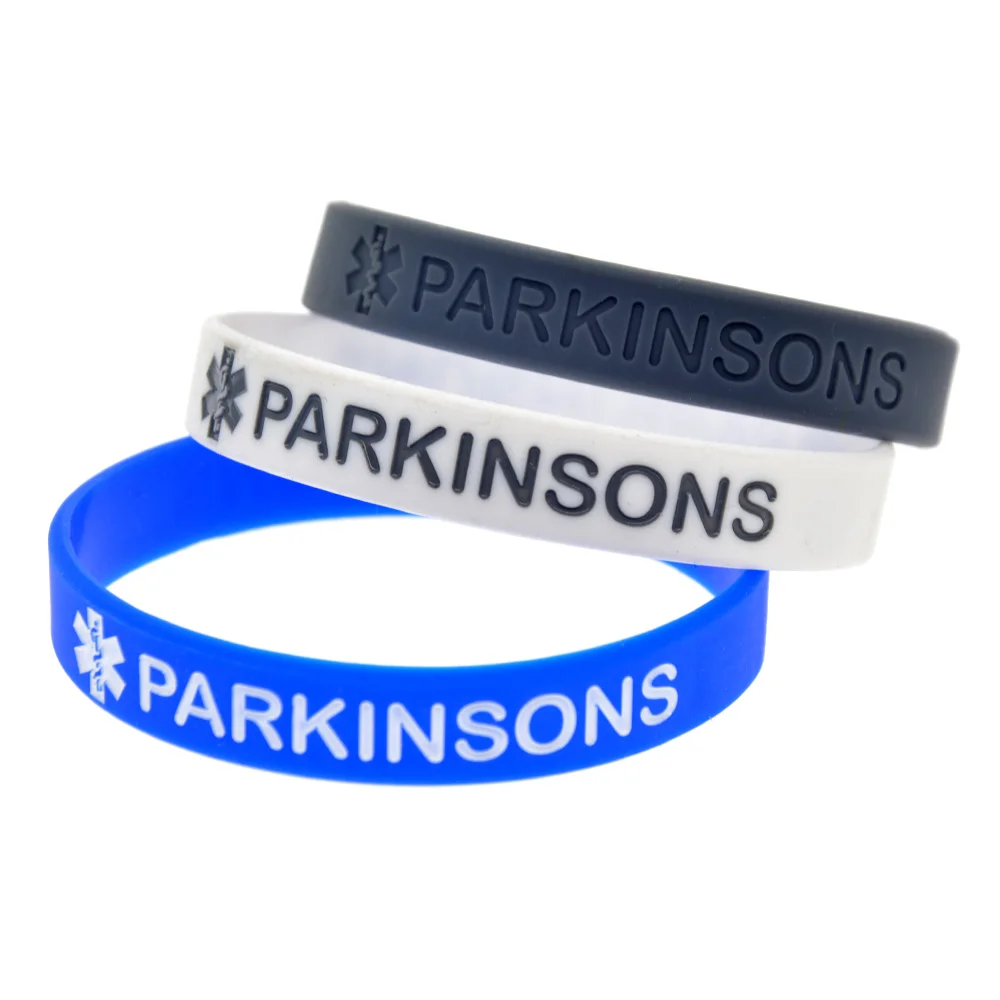 50 Pcs Parkinsons Medical Alert Silicone Bracelets Emergency ID Rubber Wristbands Elderly Patient Daily Warning Bangle
50 Pcs Parkinsons Medical Alert Silicone Bracelets Emergency ID Rubber Wristbands Elderly Patient Daily Warning Bangle