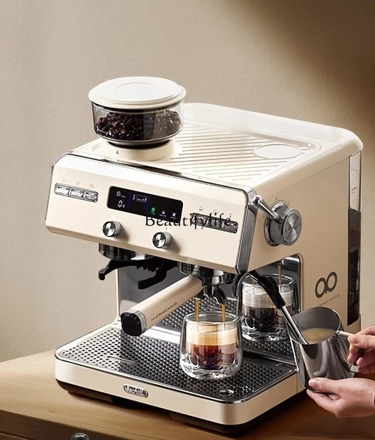 EE-G3 Grinding Integrated Coffee Machine Household Double Pump Italian American Milk Foam
EE-G3 Grinding Integrated Coffee Machine Household Double Pump Italian American Milk Foam