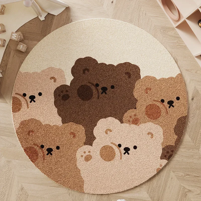 Round Cute Cartoon Carpet Soft Comfortable Bedroom Carpets Animal Pattern Play Rug Easy Care Computer Chair Rugs Alfombra Tapis
Round Cute Cartoon Carpet Soft Comfortable Bedroom Carpets Animal Pattern Play Rug Easy Care Computer Chair Rugs Alfombra Tapis