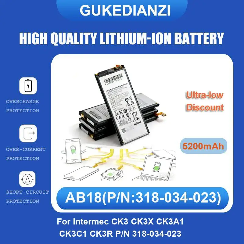 Battery For Intermec CK3 CK3X CK3A1 CK3C1 CK3R P/N 318-034-023
Battery For Intermec CK3 CK3X CK3A1 CK3C1 CK3R P/N 318-034-023