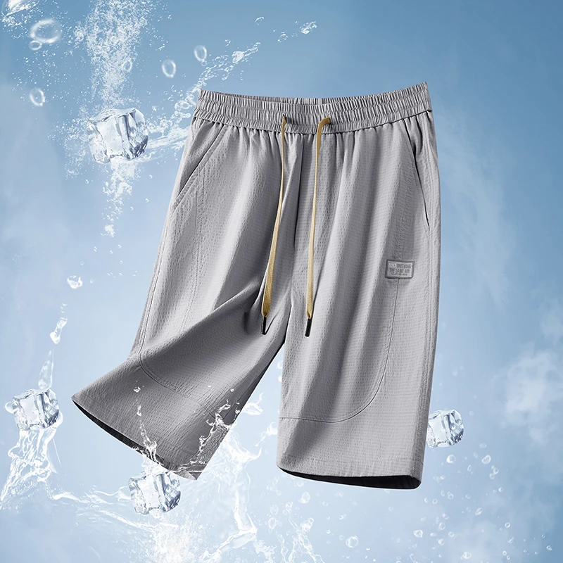 Men's Casual Shorts Summer Thin Ice Silk Loose Fit Soft Breathable Drawstring Short Khaki Outdoor Pastoral Outing Bermuda
Men's Casual Shorts Summer Thin Ice Silk Loose Fit Soft Breathable Drawstring Short Khaki Outdoor Pastoral Outing Bermuda