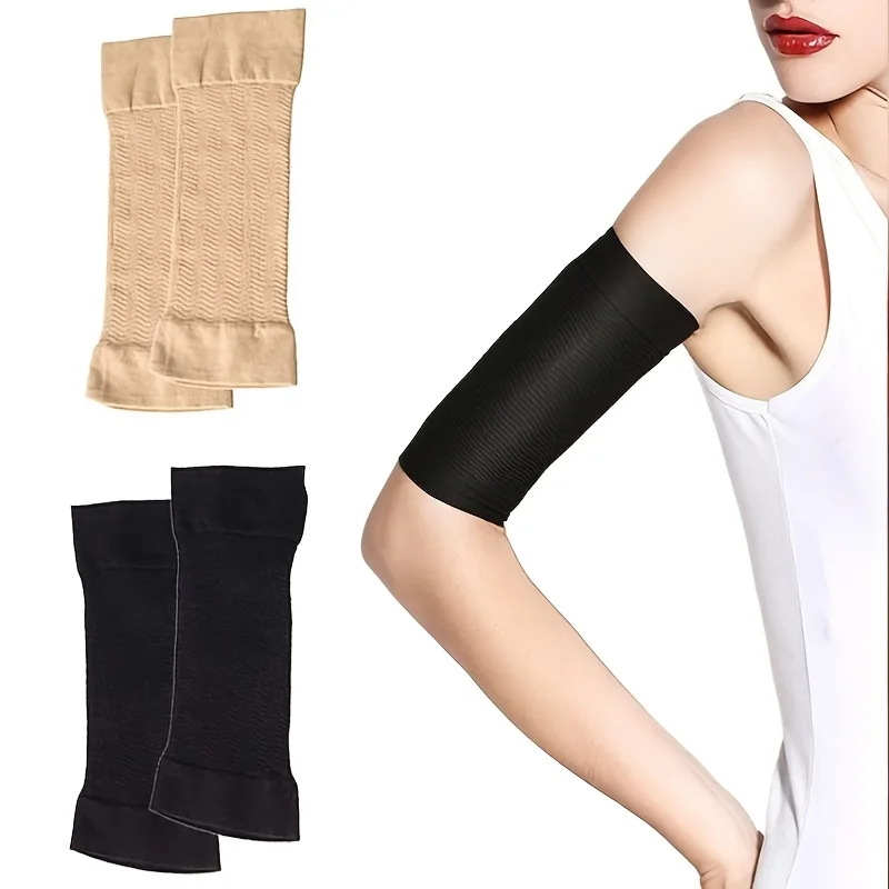 2 Pairs Unisex Arm Shaping Sleeves - Tattoo Cover Sleeves, Ideal for Saggy Arms, Fitness, Workouts and Post-operation Use - Can Be Worn Daily with Upper Arm Shaping Sleeves
2 Pairs Unisex Arm Shaping Sleeves - Tattoo Cover Sleeves, Ideal for Saggy Arms, Fitness, Workouts and Post-operation Use - Can Be Worn Daily with Upper Arm Shaping Sleeves