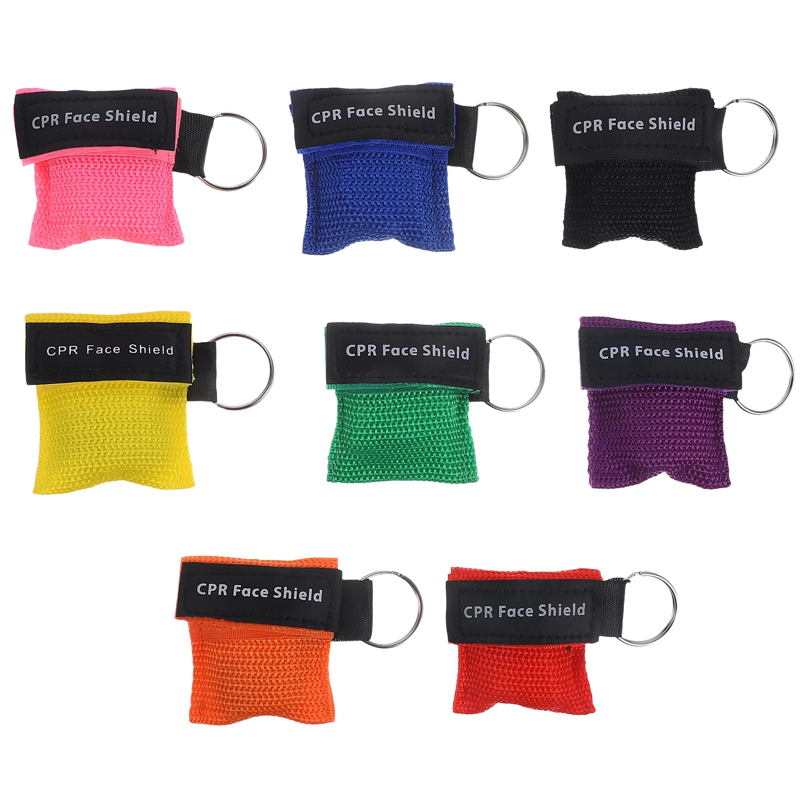 8pcs Outdoor Emergency Use CPR Mask Resuscitation Face Mask Disposable Travel CPR Pocket Mask Keychain Ring
8pcs Outdoor Emergency Use CPR Mask Resuscitation Face Mask Disposable Travel CPR Pocket Mask Keychain Ring