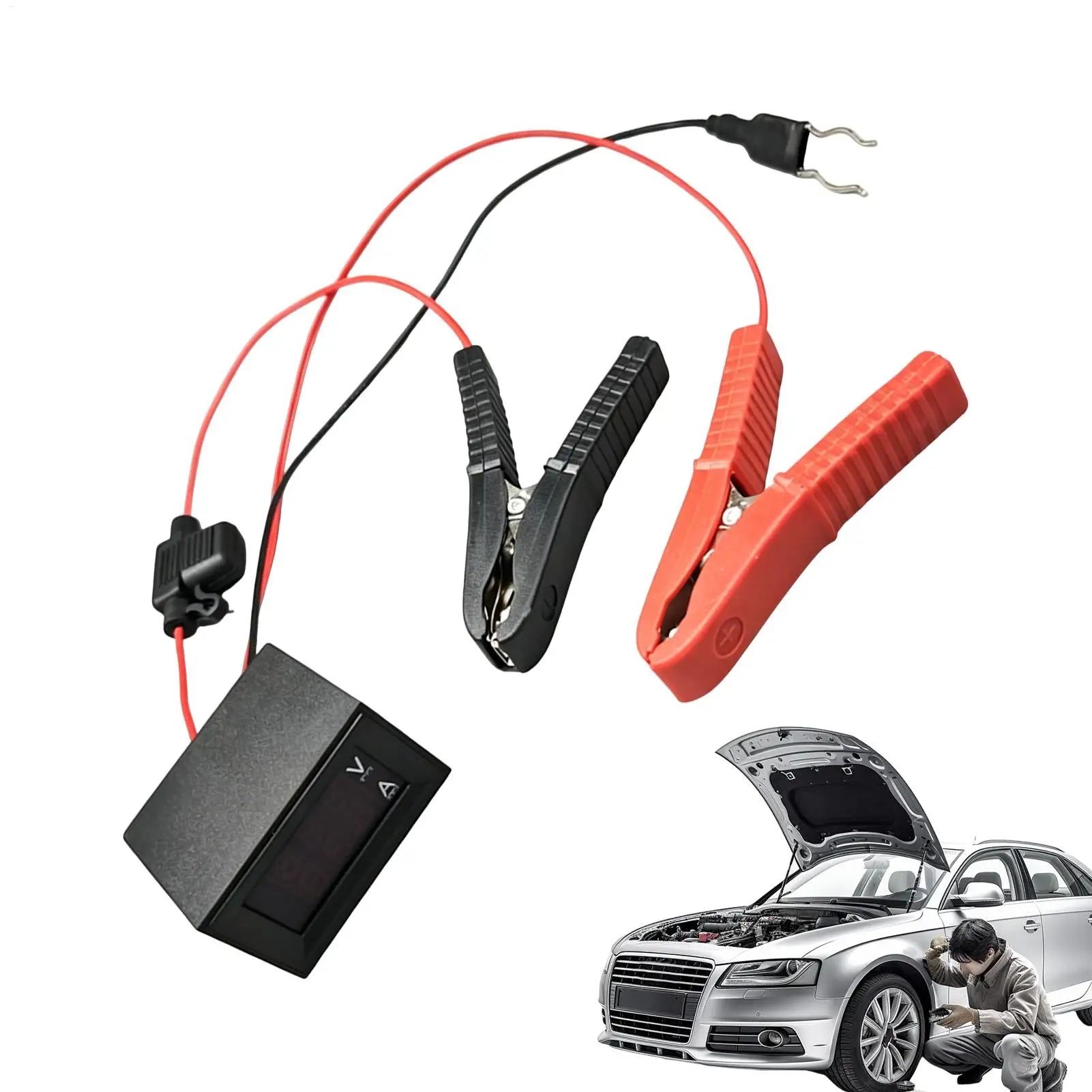 Automotive Battery Leakage Tester 12V Digital Display Detector Automotive Leakage Detector for Trucks RVs Motorcycles Boats
Automotive Battery Leakage Tester 12V Digital Display Detector Automotive Leakage Detector for Trucks RVs Motorcycles Boats