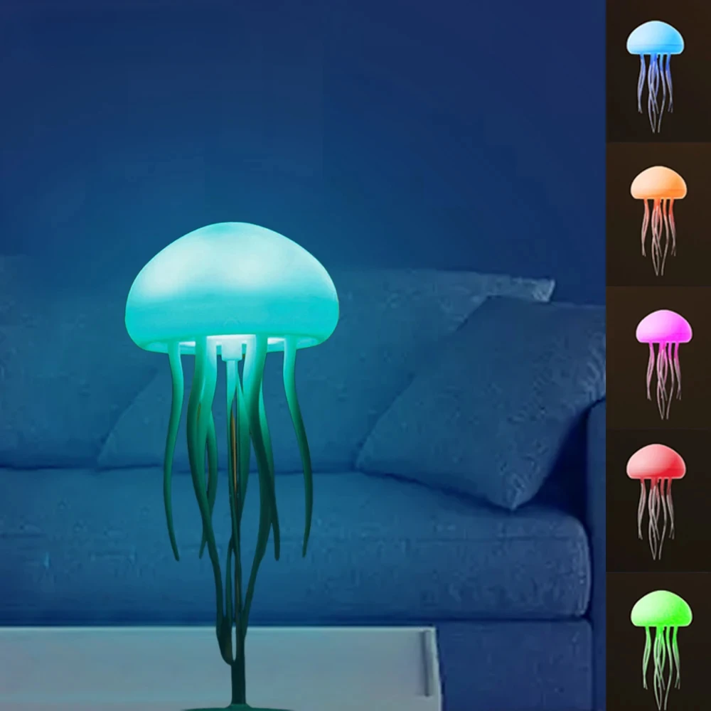 RGB мультфильм медуза ночники голосовое управление медуза светодиодный прикроватный светильник USB градиент красочный детский спальный окружающий ночник
RGB мультфильм медуза ночники голосовое управление медуза светодиодный прикроватный светильник USB градиент красочный детский спальный окружающий ночник