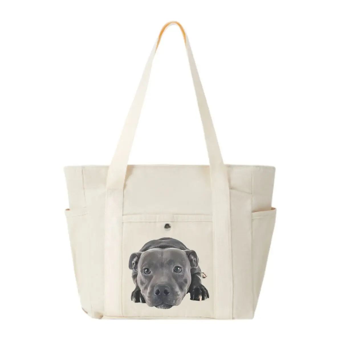 Classic Staffordshire Bull Terrier Practical Canvas Bag Student Shopping Tote
Classic Staffordshire Bull Terrier Practical Canvas Bag Student Shopping Tote