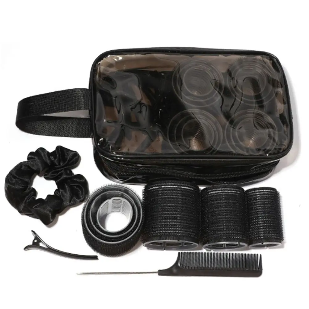 35pcs/set Black Self-Grip Hair Rollers Set DIY 3 Sizes Rollers Heatless Hair Curlers Lightweight Reusable Curly Hair Roller
35pcs/set Black Self-Grip Hair Rollers Set DIY 3 Sizes Rollers Heatless Hair Curlers Lightweight Reusable Curly Hair Roller