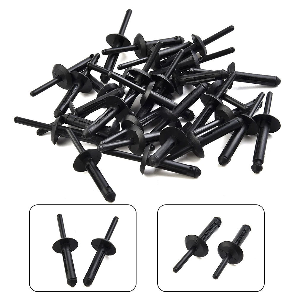High Quality Rivet Car Clips Rivet Clips Bumper Fender Retainers 2-7/32" 5/32"-3/8" Black High quality Plastic
High Quality Rivet Car Clips Rivet Clips Bumper Fender Retainers 2-7/32" 5/32"-3/8" Black High quality Plastic