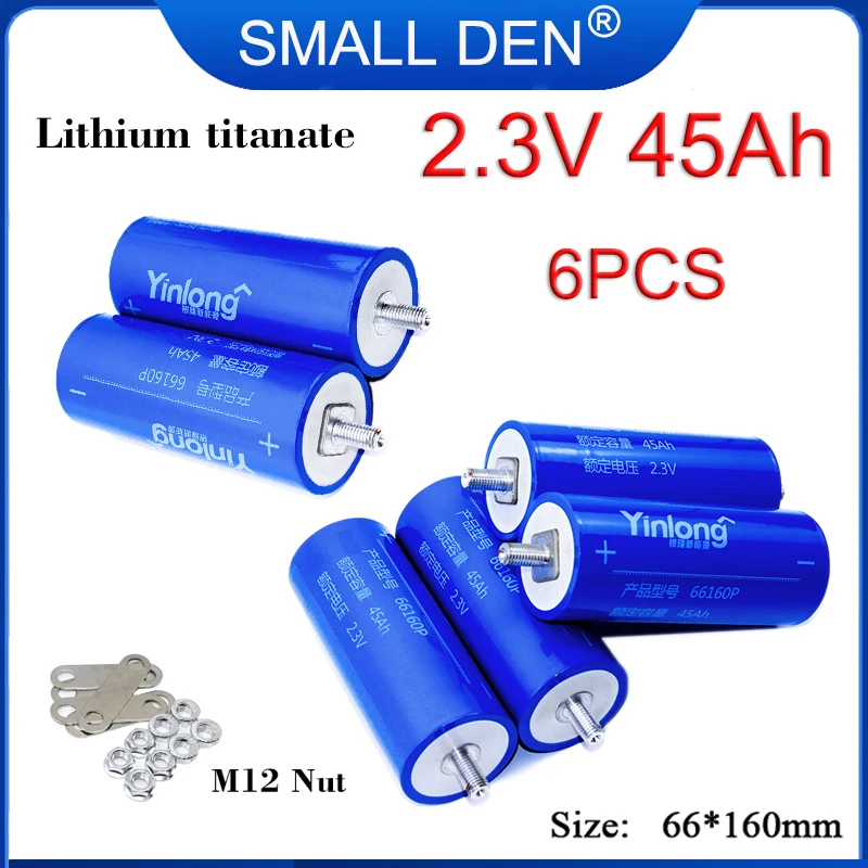 Оригинальный Yinlong 66160 2,3 В 45 Ач литий-титанатный аккумулятор LTO 10C разряд DIY 12 В электронная лодка запуск автомобиля низкая термостойкость
Оригинальный Yinlong 66160 2,3 В 45 Ач литий-титанатный аккумулятор LTO 10C разряд DIY 12 В электронная лодка запуск автомобиля низкая термостойкость