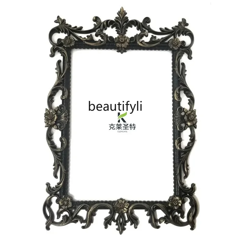 Vintage bathroom makeup mirror wall hanging American carved vanity mirror porch fireplace decorative mirror5556
Vintage bathroom makeup mirror wall hanging American carved vanity mirror porch fireplace decorative mirror5556