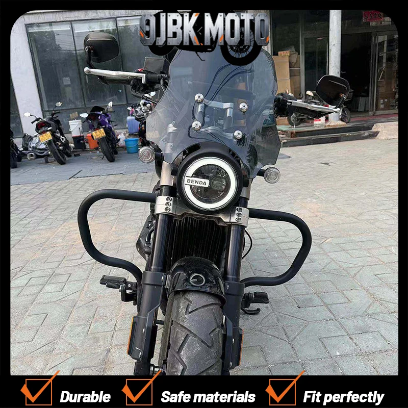 Customized For KEEWAY-BENDA V302C Motorcycle ABS Plastic Screen Headlight Windshield Fairing Cover Retro motorcycle windshield
Customized For KEEWAY-BENDA V302C Motorcycle ABS Plastic Screen Headlight Windshield Fairing Cover Retro motorcycle windshield