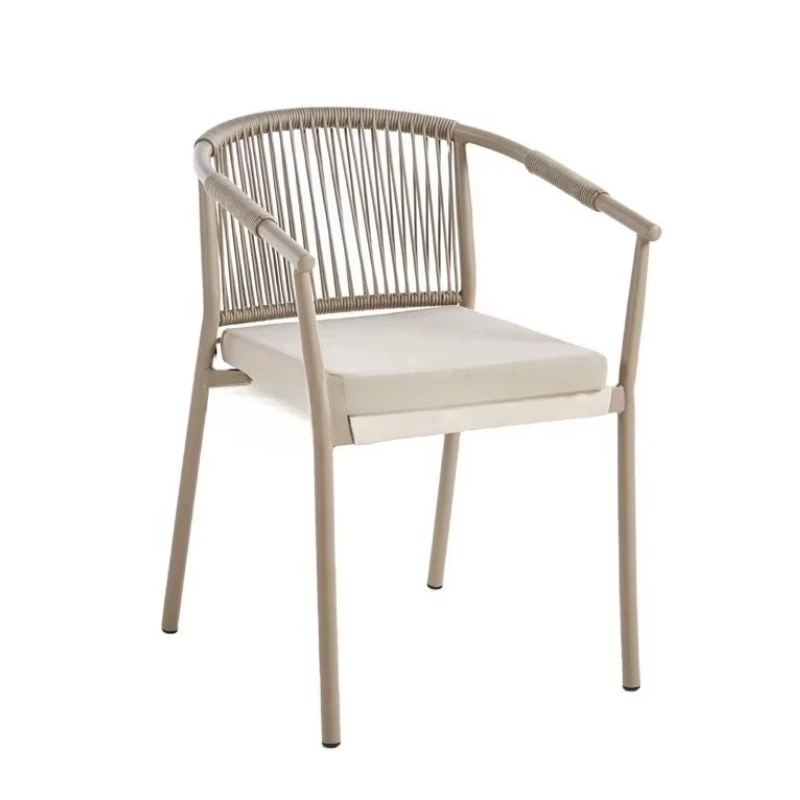 Garden Outdoor Furniture Restaurant Patio Seat Stackable Cafe Rope Outdoor Dining Chairs
Garden Outdoor Furniture Restaurant Patio Seat Stackable Cafe Rope Outdoor Dining Chairs
