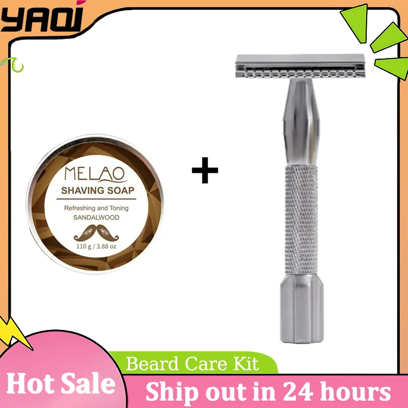 YAQI Razzo Rocket Chrome Color Aluminum Handle Safety Razor & Sandalwood Soap Set | 1.20mm Hypoallergenic | Travel Shaving Kit
YAQI Razzo Rocket Chrome Color Aluminum Handle Safety Razor & Sandalwood Soap Set | 1.20mm Hypoallergenic | Travel Shaving Kit
