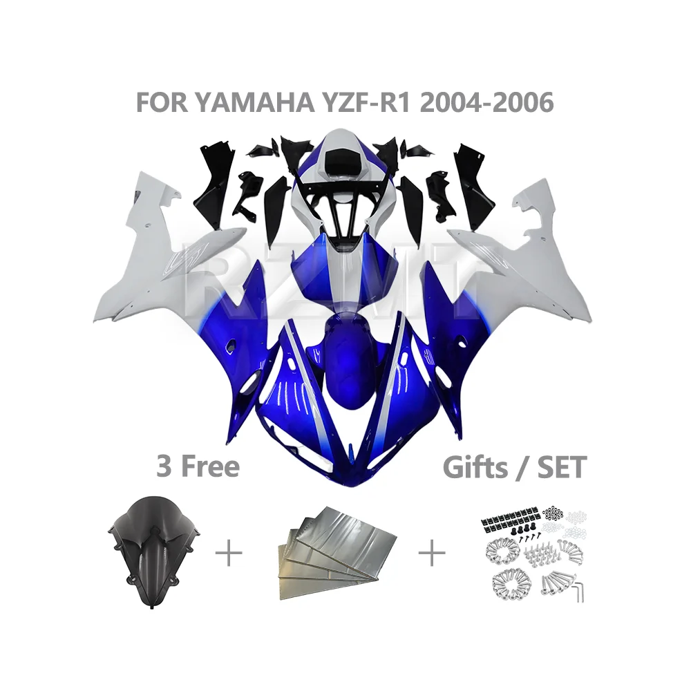 Комплект обтекателя для мотоцикла YAMAHA YZF-R1 2004-2006 YZF R1, детали рамы и кузова мотоцикла, детали обтекателя из АБС-пластика Y1005-116a
Комплект обтекателя для мотоцикла YAMAHA YZF-R1 2004-2006 YZF R1, детали рамы и кузова мотоцикла, детали обтекателя из АБС-пластика Y1005-116a