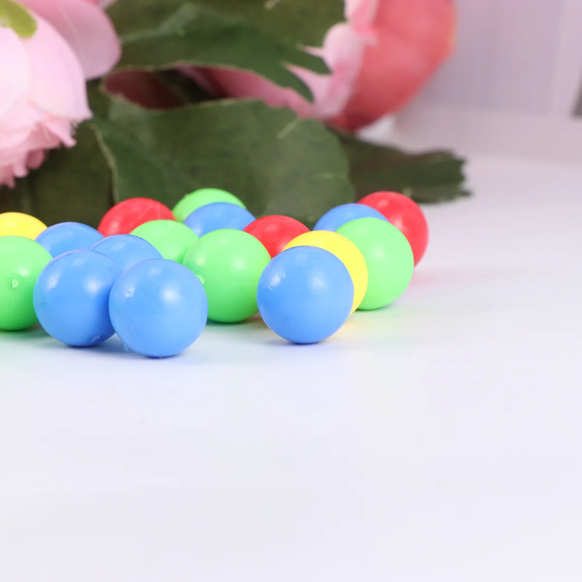 About 120pcs Game Replacement Balls Plastic Colorful Games Beads Game Toy (Random Color) Game Beans Beans Bead
About 120pcs Game Replacement Balls Plastic Colorful Games Beads Game Toy (Random Color) Game Beans Beans Bead
