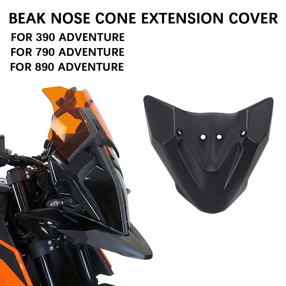 Motorcycle For 790 390 890 Adventure ADV Motor Front Wheel Fender Beak Nose Cone Guard Extension Cover Cowl Fairing 2019-2021
Motorcycle For 790 390 890 Adventure ADV Motor Front Wheel Fender Beak Nose Cone Guard Extension Cover Cowl Fairing 2019-2021
