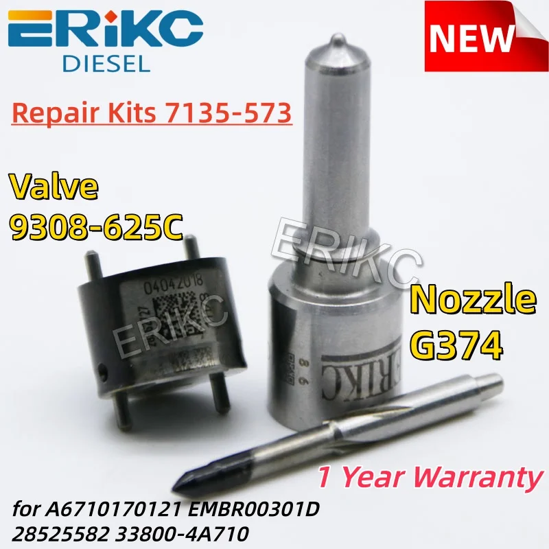 33800-4A710 Ремкомплекты форсунок Common Rail 7135-573 Форсунка G374 Клапан 9308-625C 28525582 для A6710170121 EMBR00301D
33800-4A710 Ремкомплекты форсунок Common Rail 7135-573 Форсунка G374 Клапан 9308-625C 28525582 для A6710170121 EMBR00301D