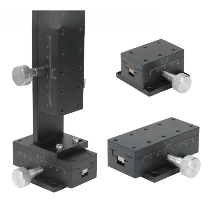 Manual displacement table optical fine adjustment lifting platform precision rack dovetail groove sliding table LWX4040
Manual displacement table optical fine adjustment lifting platform precision rack dovetail groove sliding table LWX4040