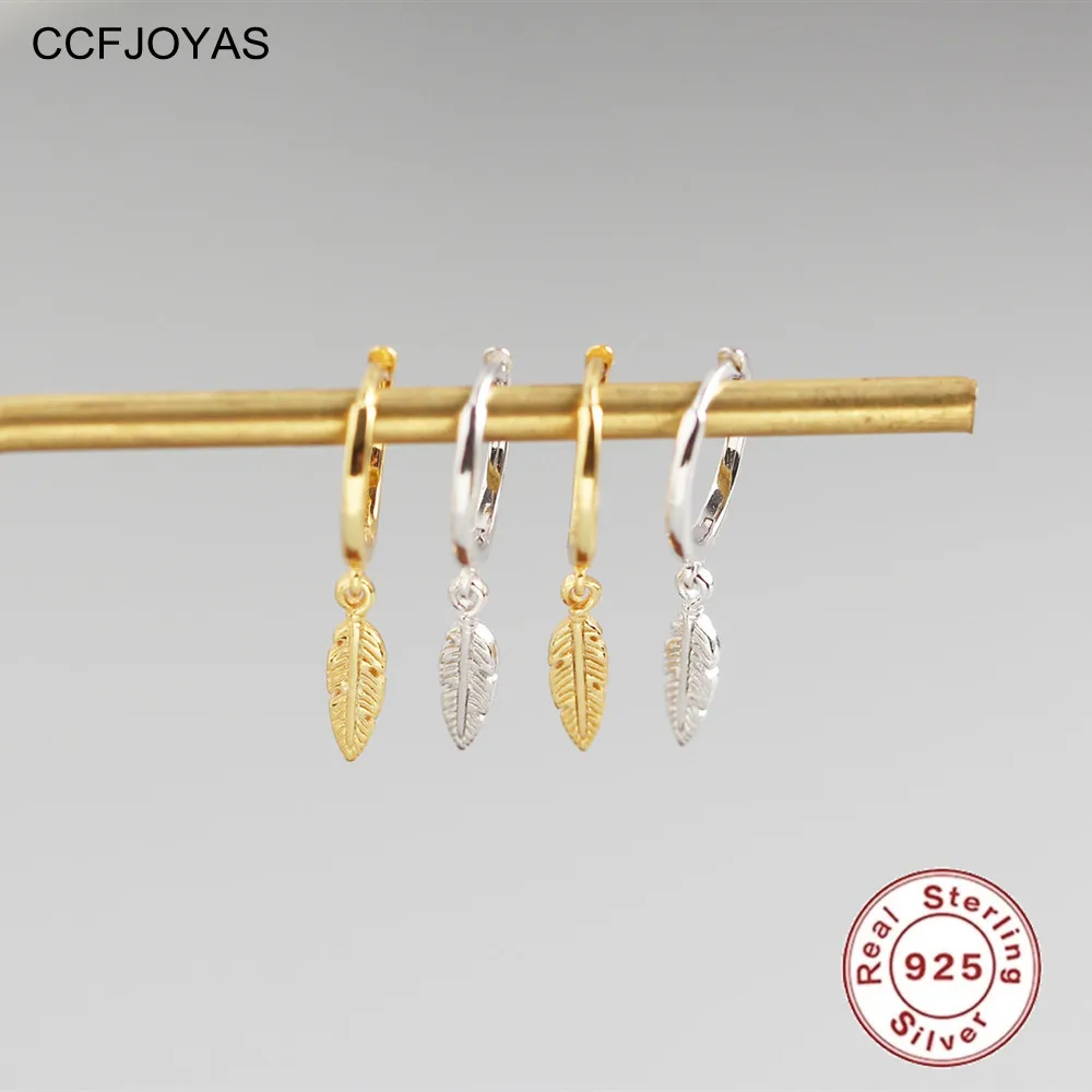 CCFJOYAS 100% 925 Sterling Silver Feather Drop Earrings for Women European and American Light Luxury ins Fine Jewelry Wholesale
CCFJOYAS 100% 925 Sterling Silver Feather Drop Earrings for Women European and American Light Luxury ins Fine Jewelry Wholesale