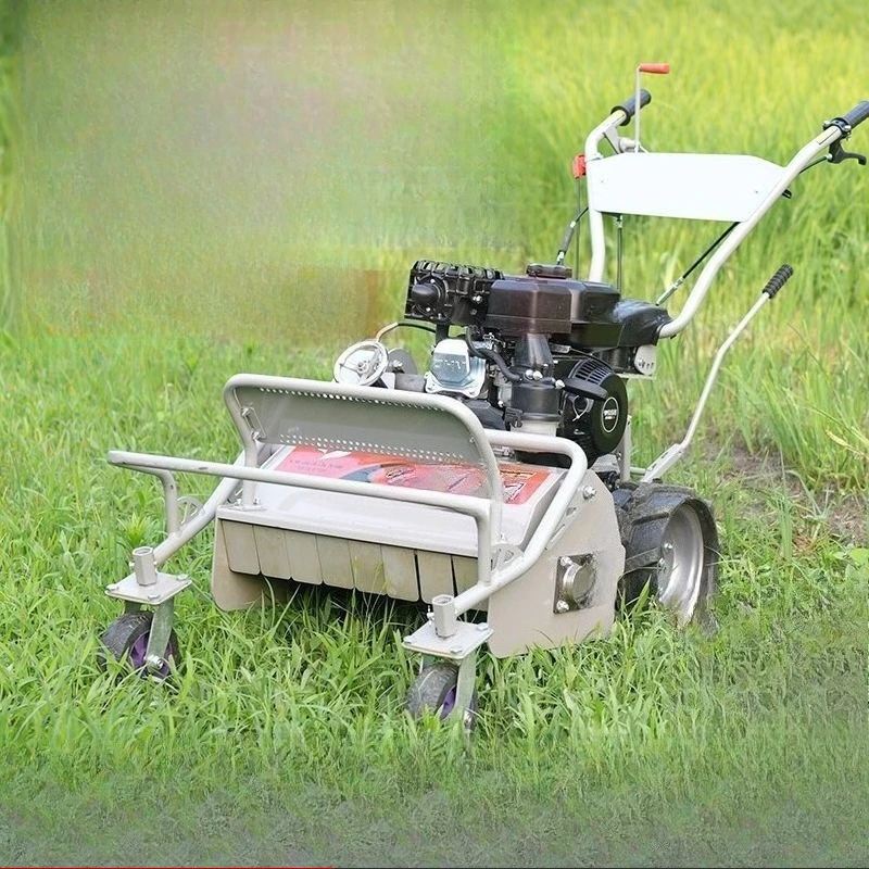 Lawn beater Diesel four-wheel drive weeding micro-tiller Small household broken grass returning machine lawn mower
Lawn beater Diesel four-wheel drive weeding micro-tiller Small household broken grass returning machine lawn mower