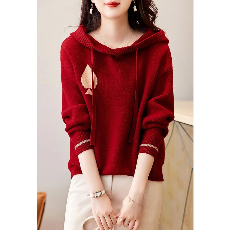 Длинный светящийся вязаный свитер, осень-зима, свободный крой, цветной свитер с капюшоном Blo Camere, утягивающий возрастной универсальный трикотаж
Длинный светящийся вязаный свитер, осень-зима, свободный крой, цветной свитер с капюшоном Blo Camere, утягивающий возрастной универсальный трикотаж