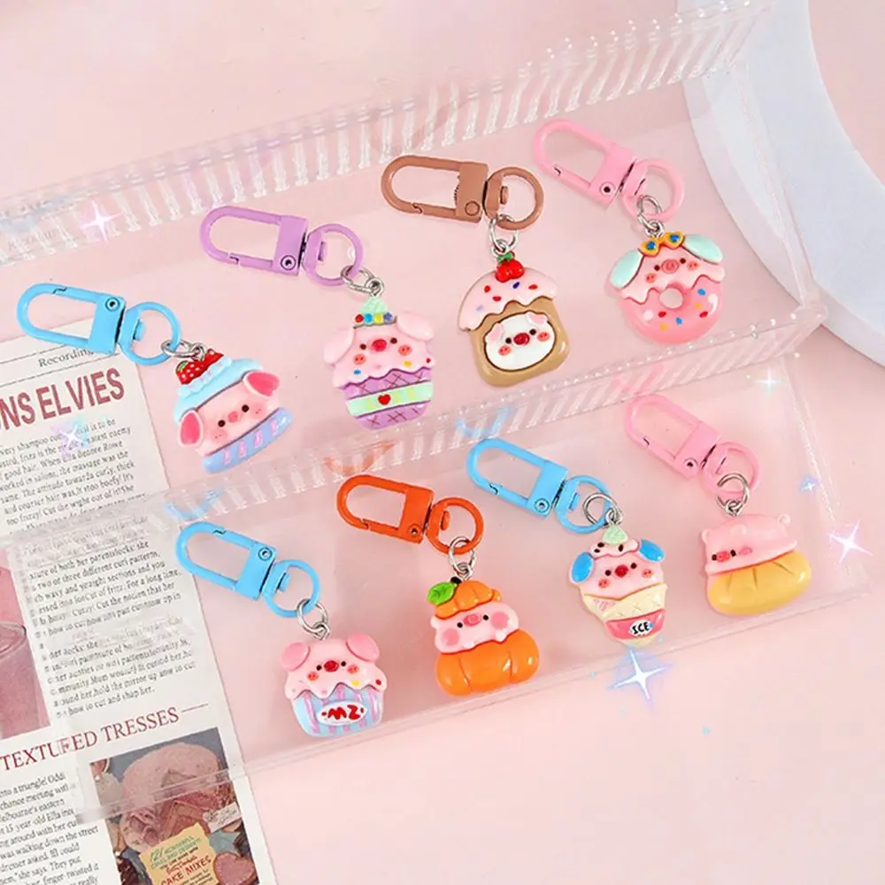Creative Piggy Doll Keychain Resin Highly Attractive Cartoon Doll Pendant Three-dimensional Cute Patterns Pig Car Key Hanger
Creative Piggy Doll Keychain Resin Highly Attractive Cartoon Doll Pendant Three-dimensional Cute Patterns Pig Car Key Hanger