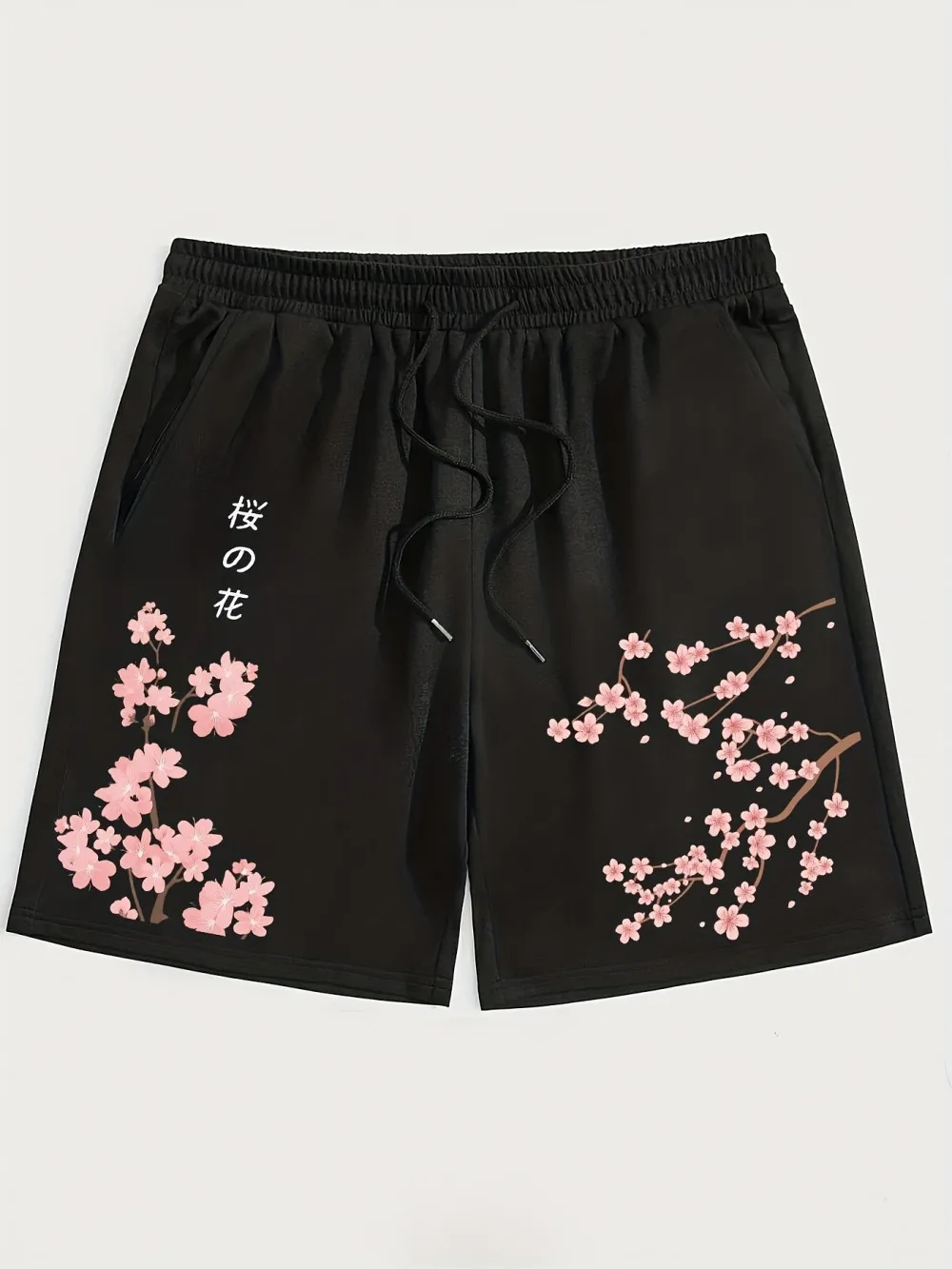 American men's summer personalized cherry blossom letter print comfortable breathable drawstring shorts outdoor casual pants
American men's summer personalized cherry blossom letter print comfortable breathable drawstring shorts outdoor casual pants