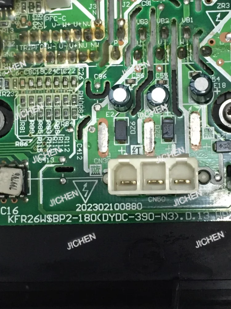 Used for Air Conditioner Control Board KFR26W$BP2-180(DYDC-390-N3).D.13.WP2.1 202302100880 Parts
Used for Air Conditioner Control Board KFR26W$BP2-180(DYDC-390-N3).D.13.WP2.1 202302100880 Parts