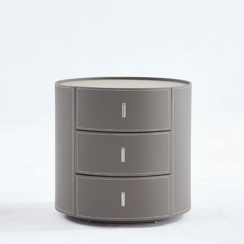 ZL Saddle Leather Three-Bucket Cabinet Modern Light Luxury Storage Organizer Sofa Side Cabinet
ZL Saddle Leather Three-Bucket Cabinet Modern Light Luxury Storage Organizer Sofa Side Cabinet
