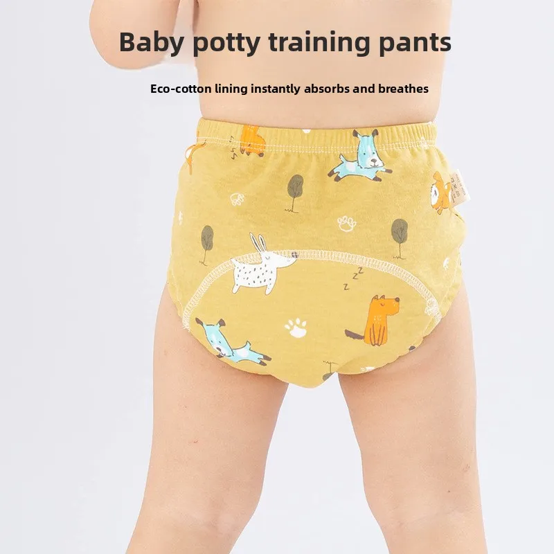 Многоразовые моющиеся дышащие хлопковые трусики для приучения к горшку для малышей (мальчиков и девочек)
Многоразовые моющиеся дышащие хлопковые трусики для приучения к горшку для малышей (мальчиков и девочек)