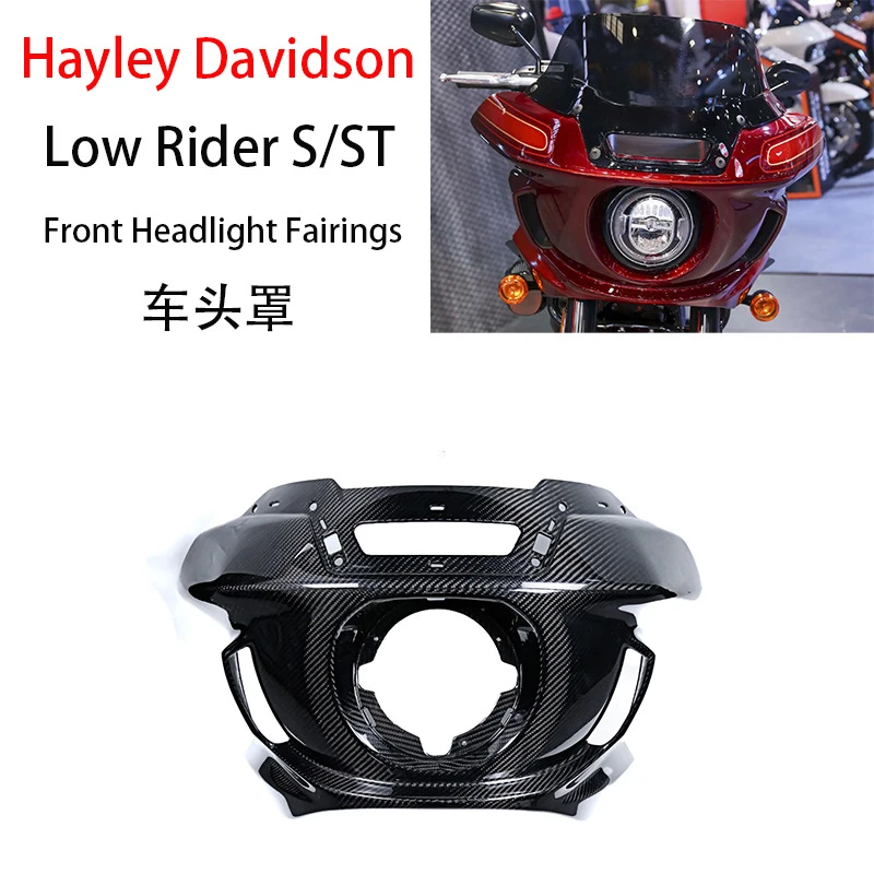 Suitable for Harley Softail Road King S/ST Motorcycle Modified Carbon Fiber Fairing Head Cover Front Windshield Shell
Suitable for Harley Softail Road King S/ST Motorcycle Modified Carbon Fiber Fairing Head Cover Front Windshield Shell