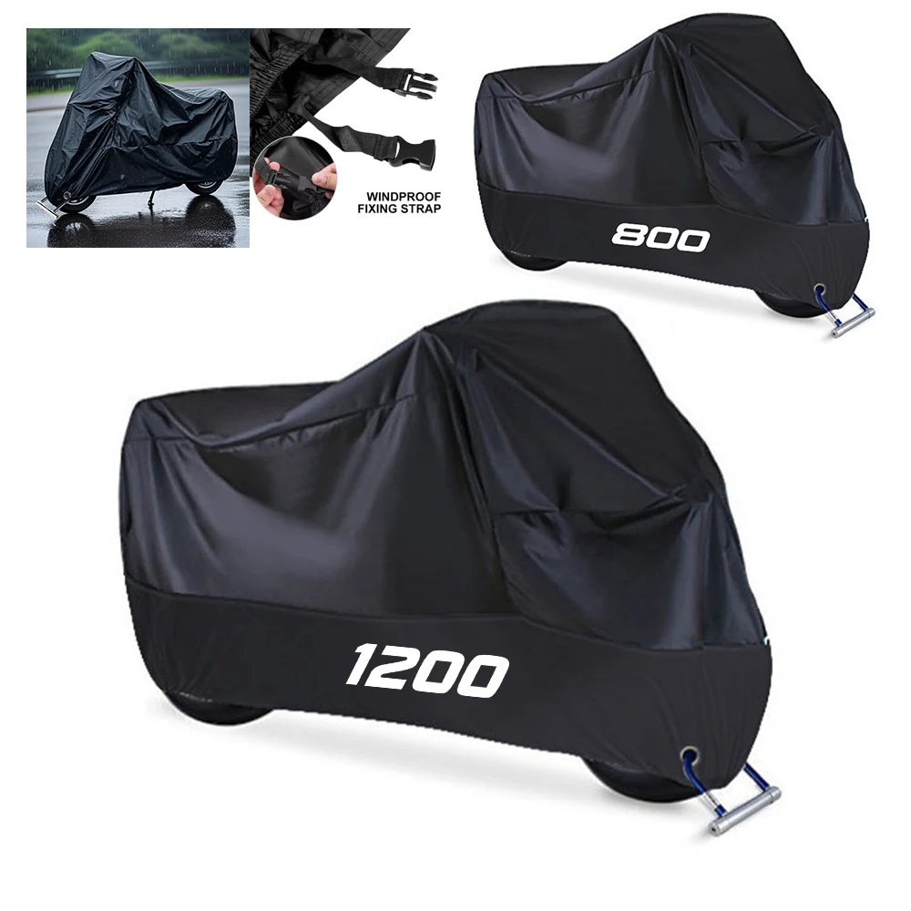 Универсальный чехол для мотоцикла Triumph Tiger 800 900 1200 Speed Twin Tiger800 Tiger900, водонепроницаемый, черный, для использования на улице
Универсальный чехол для мотоцикла Triumph Tiger 800 900 1200 Speed Twin Tiger800 Tiger900, водонепроницаемый, черный, для использования на улице
