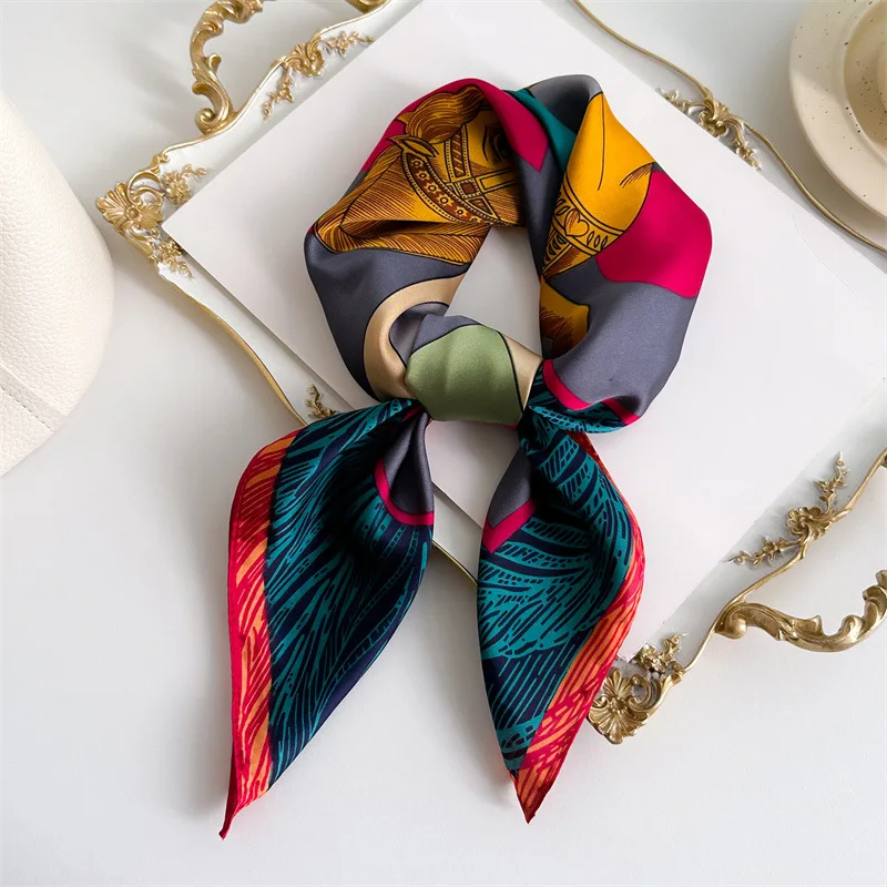 1pcs70cm Horse Puzzle Silk Scarf Women's Imitation Silk Temperament Scarfing Color Matching Square Scarf Turban Shawl
1pcs70cm Horse Puzzle Silk Scarf Women's Imitation Silk Temperament Scarfing Color Matching Square Scarf Turban Shawl