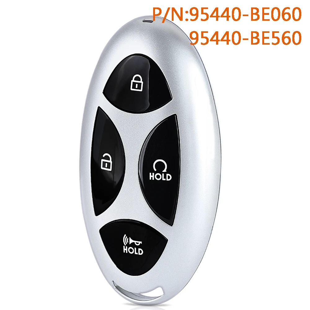95440-BE560 95440-BE060 Smart Remote Car Key Fob for Hyundai Kona 2023 2024 2025 2026 TQ8-FOB-4F61M43 433MHz 4 Buttons
95440-BE560 95440-BE060 Smart Remote Car Key Fob for Hyundai Kona 2023 2024 2025 2026 TQ8-FOB-4F61M43 433MHz 4 Buttons