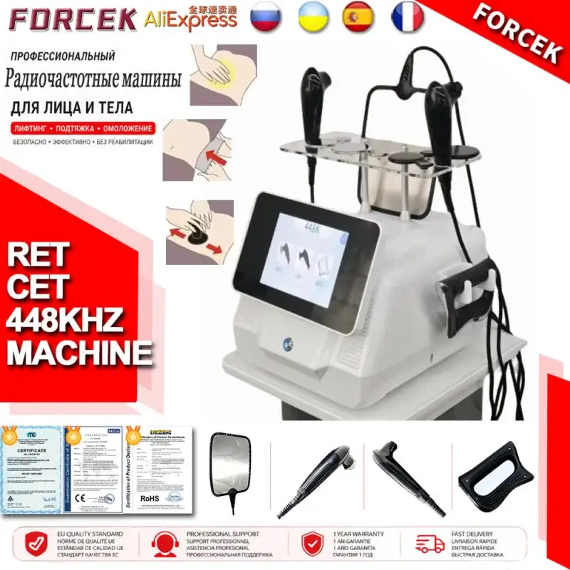 2026 Professional 448kHz Tecar Therapy Machine RF Radio Frequency Skin Tightening Body Slimming Pain Relief Physiotherapy Device
2026 Professional 448kHz Tecar Therapy Machine RF Radio Frequency Skin Tightening Body Slimming Pain Relief Physiotherapy Device
