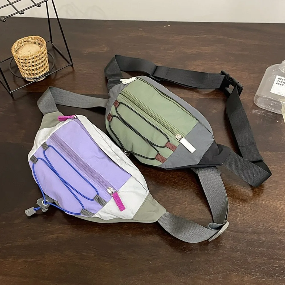 Patchwork Contrast Color Men Chest Bag Nylon Aesthetic Outdoor Waist Bag Crossbody Bag Large Capacity Sports Walking Bag Travel
Patchwork Contrast Color Men Chest Bag Nylon Aesthetic Outdoor Waist Bag Crossbody Bag Large Capacity Sports Walking Bag Travel