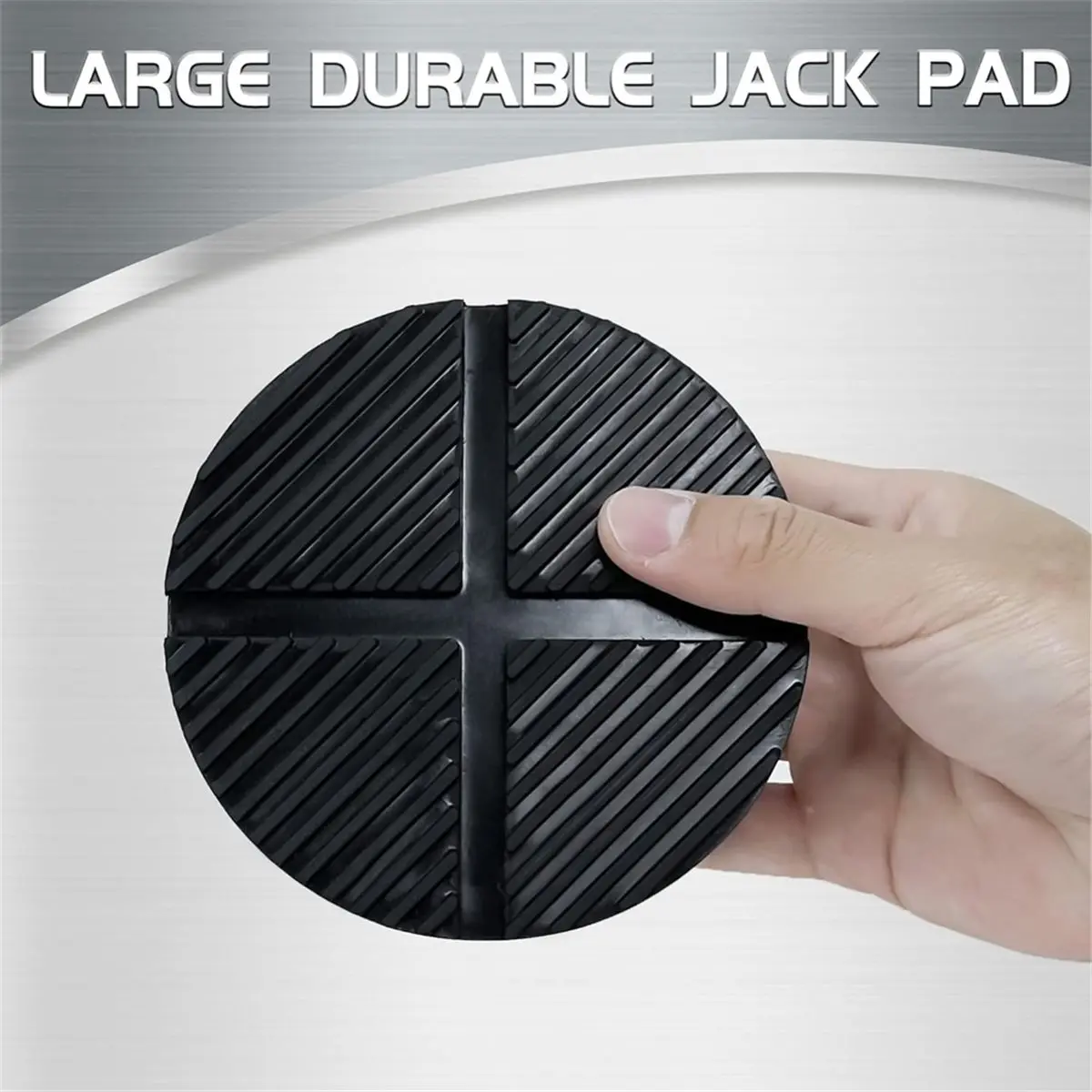 Floor Jack Rubber Pad, Universal Jack Pad Adapter, Pinch Weld Side Frame Rail Protector, Car Rubber Jack Block, 1 PC
Floor Jack Rubber Pad, Universal Jack Pad Adapter, Pinch Weld Side Frame Rail Protector, Car Rubber Jack Block, 1 PC